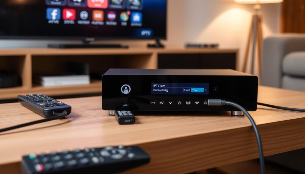 configuration décodeur pour enregistrement iptv